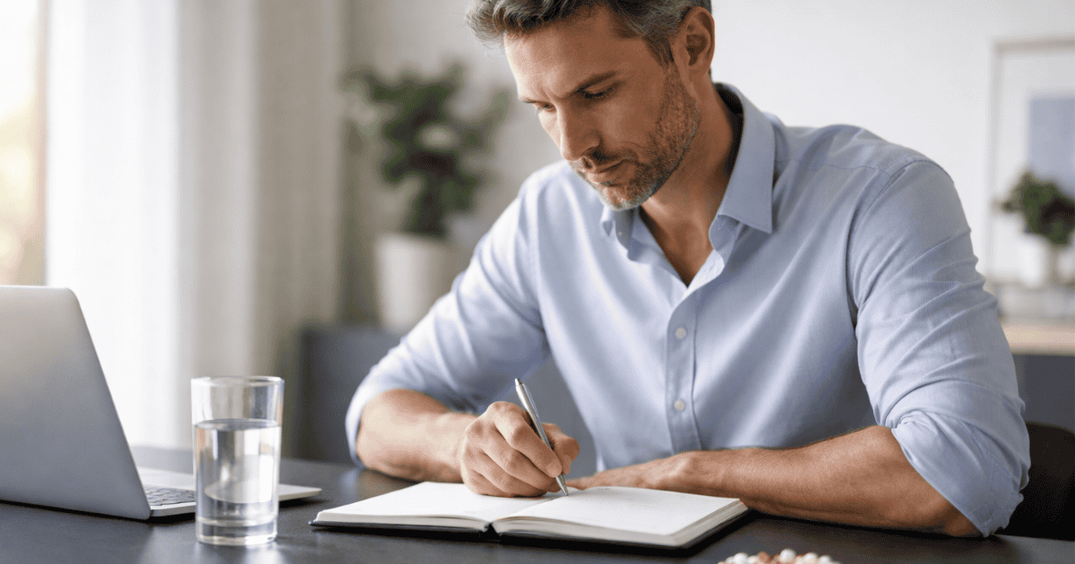 Five best nootropics for beginners including Lion's Mane, L-theanine, and Bacopa Monnieri supplements on a dark surface