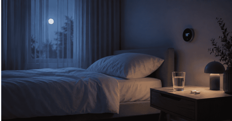How to get better sleep tonight: bedroom 18–19°C temperature, light management, Magnesium Glycinate (Abbasi 2012 RCT), Glycine 3g (Bannai 2012), to-do list writing (Scullin 2018), NeuroEdge 90-60-30 Sleep Tonight Protocol